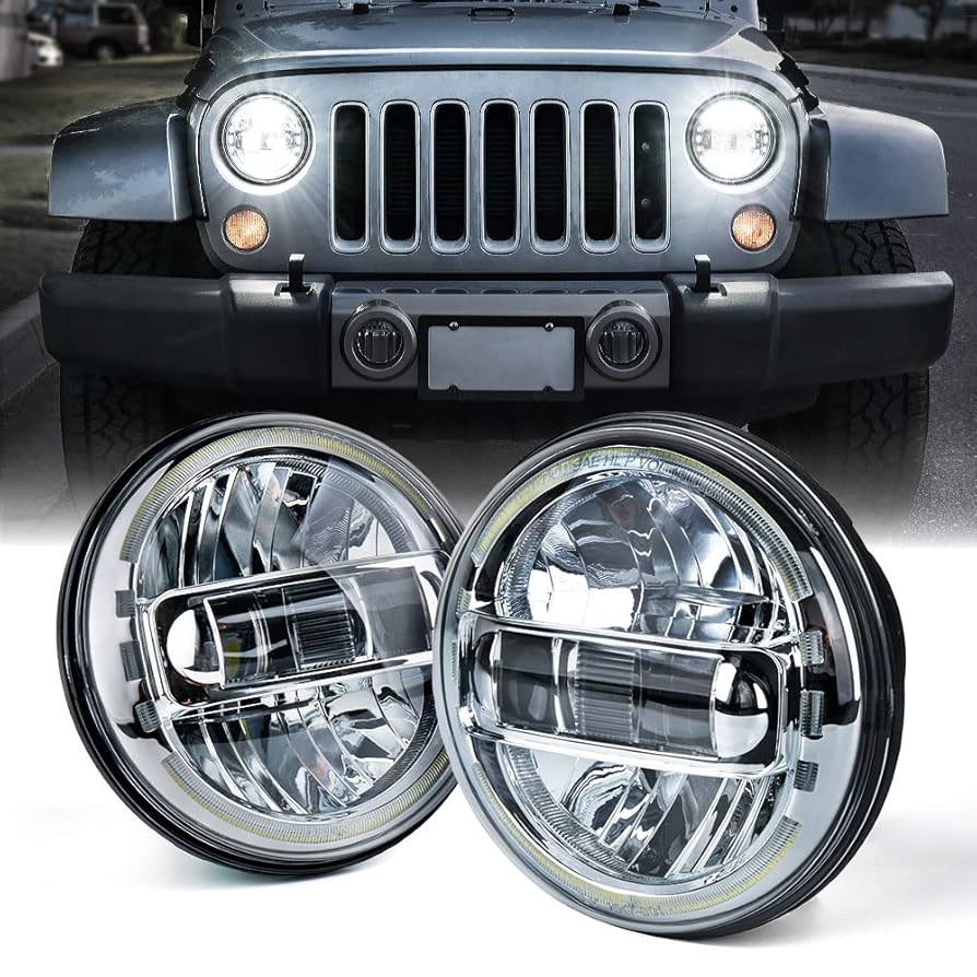 Amazon.com: Xprite 7 Inch LED Headlights DOT Approved